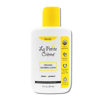 Organic Travel Size Diaper Lotion - 2 oz