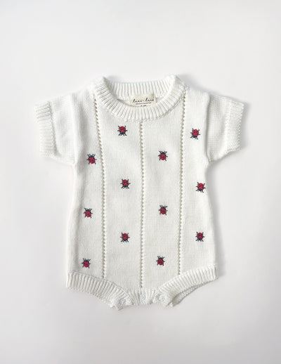 Ladybug Organic Romper