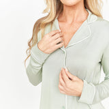 The Sage CloudLuxe Classic Pajama Set