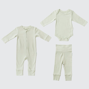 Kit & Petal Cozy Comfort Bundle in Leafy Green