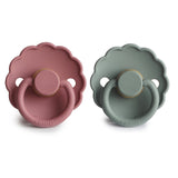 FRIGG Daisy Rubber Pacifier – Natural Latex Baby Pacifier