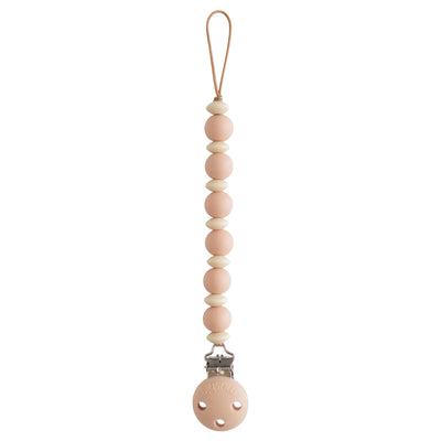 Mushie Luna Silicone Pacifier Clip