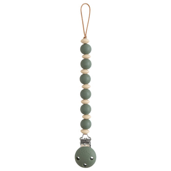 Mushie Luna Silicone Pacifier Clip