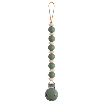 Mushie Luna Silicone Pacifier Clip