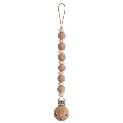 Mushie Luna Silicone Pacifier Clip