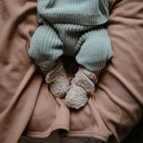 Organic Chunky Knit Baby Pants