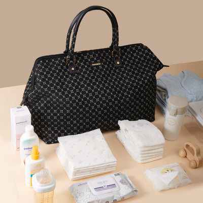 SUNVENO Weekender Mommy Bag Travel Duffle