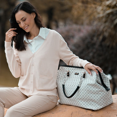 SUNVENO Weekender Mommy Bag Travel Duffle