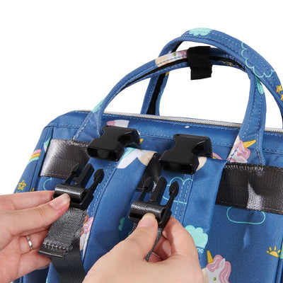 SUNVENO Open-Wide Diaper Backpack
