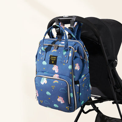 SUNVENO Open-Wide Diaper Backpack