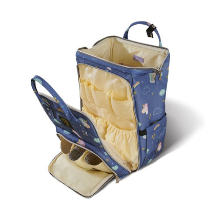 SUNVENO Open-Wide Diaper Backpack