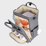 SUNVENO Open-Wide Diaper Backpack