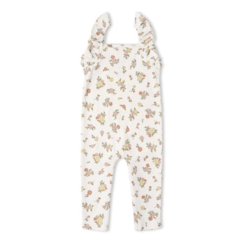 Makemake Organics Organic Flutter Romper - Meadow