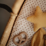 Mushie Pretzel Teether – Silicone Baby Teether