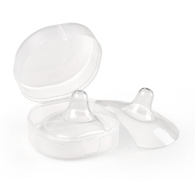 Haakaa Silicone Nipple Shields with Protective Case (18mm)