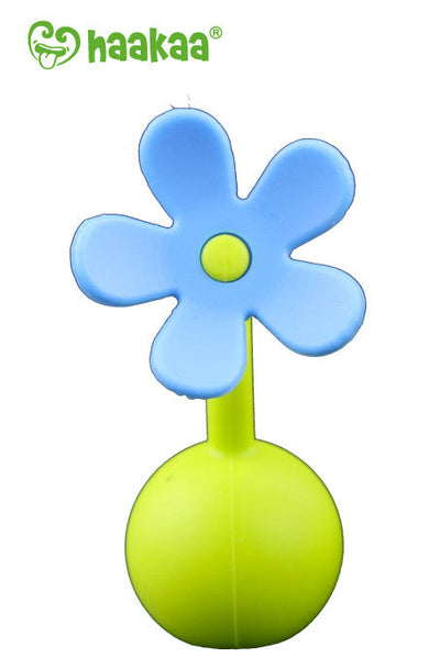 Haakaa Silicone Breast Pump with Flower Stopper (100ml)
