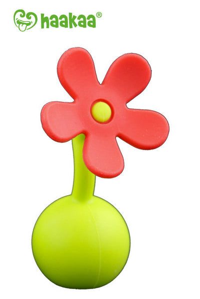 Haakaa Silicone Breast Pump with Flower Stopper (100ml)