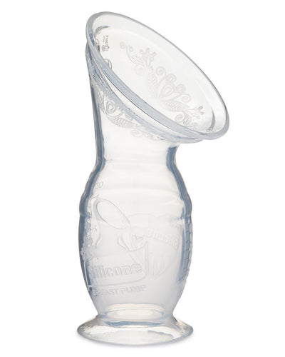 Haakaa Silicone Breast Pump & Flower Stopper Combo (4oz)