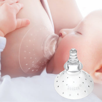 Haakaa Silicone Breastfeeding Nipple Shield 23mm – Hands-Free Nipple Protection for Breastfeeding