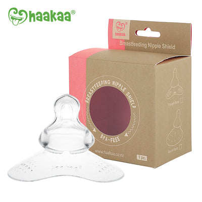 Haakaa Orthodontic Silicone Breastfeeding Nipple Shield with Protective Case