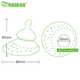Haakaa Orthodontic Silicone Breastfeeding Nipple Shield with Protective Case