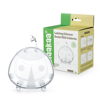 Haakaa Ladybug Silicone Breast Milk Collector – 5oz / 150ml (Single & Twin Pack)