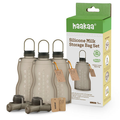 Haakaa Reusable Silicone Breast Milk Storage Bag 9oz