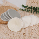 Haakaa All-Day Reusable Nursing Pads Set – Ultra Absorbent Bamboo Breast Pads (8 Pack)