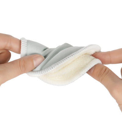 Haakaa All-Day Reusable Nursing Pads Set – Ultra Absorbent Bamboo Breast Pads (8 Pack)