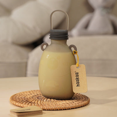 Happii Bear Silicone Milk Storage Bag – Reusable BPA-Free Breastmilk Storage Pouch