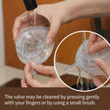 Haakaa Shell Wearable Silicone Breast Pump & Milk Collector – Hands-Free 100% Medical Grade Silicone