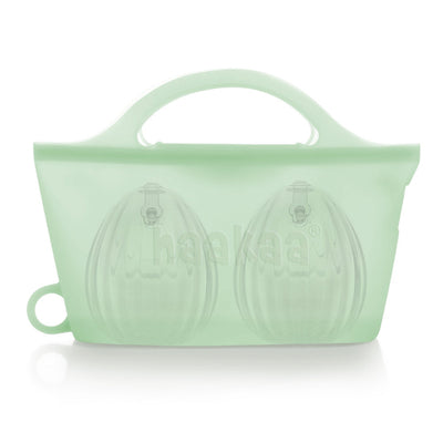 Haakaa Shell Wearable Silicone Breast Pump & Milk Collector – Hands-Free 100% Medical Grade Silicone