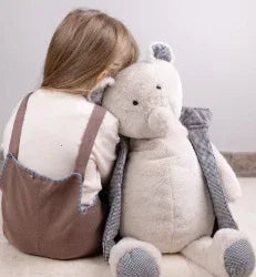 OEKO-TEX Certified Plush Sensory Doll with Detachable Accessories – Minimalist Educational Toy