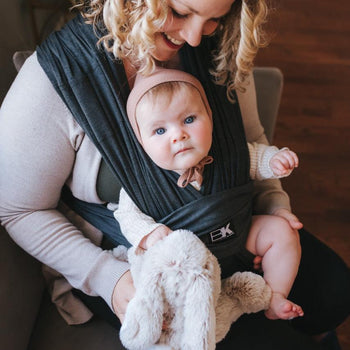 Active Yoga Baby Carrier | Heather Black