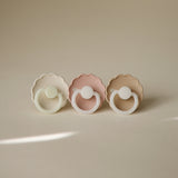 FRIGG Daisy Night Glow Rubber Pacifier – Natural Latex Glow-in-the-Dark Pacifier
