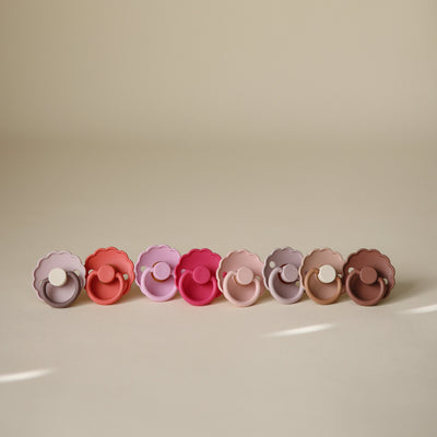 FRIGG Daisy Rubber Pacifier – Natural Latex Baby Pacifier