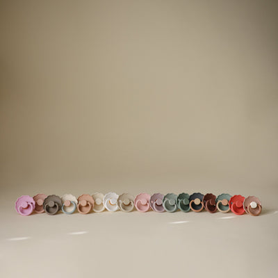 FRIGG Daisy Rubber Pacifier – Natural Latex Baby Pacifier
