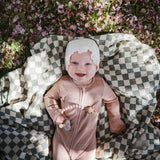 Mushie Organic Cotton Muslin Swaddle Blanket
