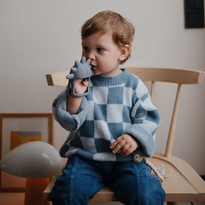 No-Drop Silicone Baby Teether