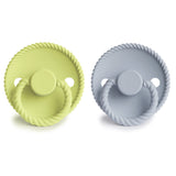 FRIGG Rope Silicone Pacifier – SilkySoft™ Medical Grade Silicone