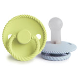 FRIGG Rope Silicone Pacifier – SilkySoft™ Medical Grade Silicone