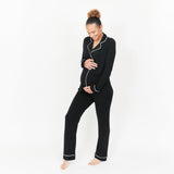 The Black CloudLuxe Classic Pajama Set