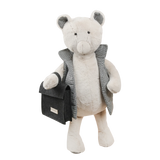 OEKO-TEX Certified Plush Sensory Doll with Detachable Accessories – Minimalist Educational Toy