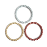 Mushie Pearl Teether Bracelet – Silicone Baby Teether