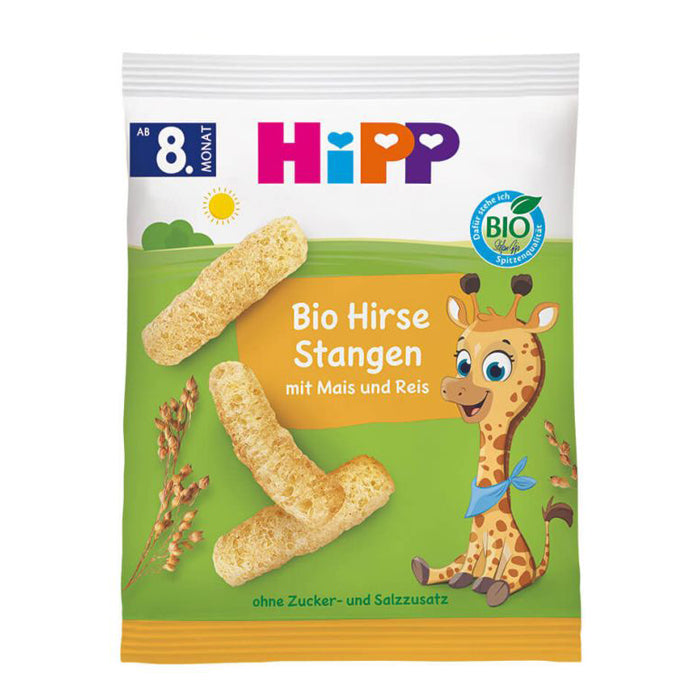 HiPP Organic Millet Sticks with Corn & Rice (30g) (3564-04)