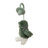 Plush Baby Comfort Toy with Silicone Teether & White Noise – 3+ Months