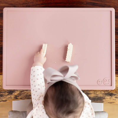Mini Silicone Placemat for Baby & Toddler Mealtime