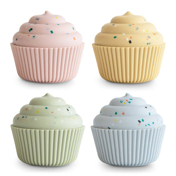 Silicone Mix & Match Cupcake Toy Set