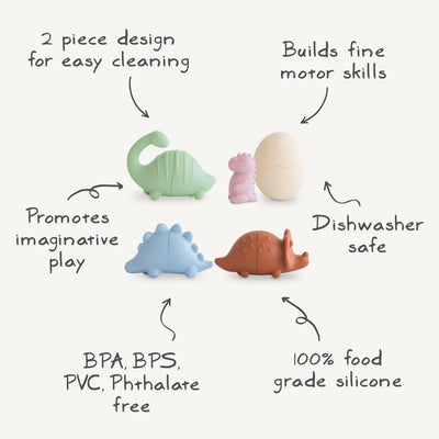 Silicone Mold-Free Bath Play Set