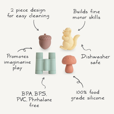 Silicone Mold-Free Bath Play Set